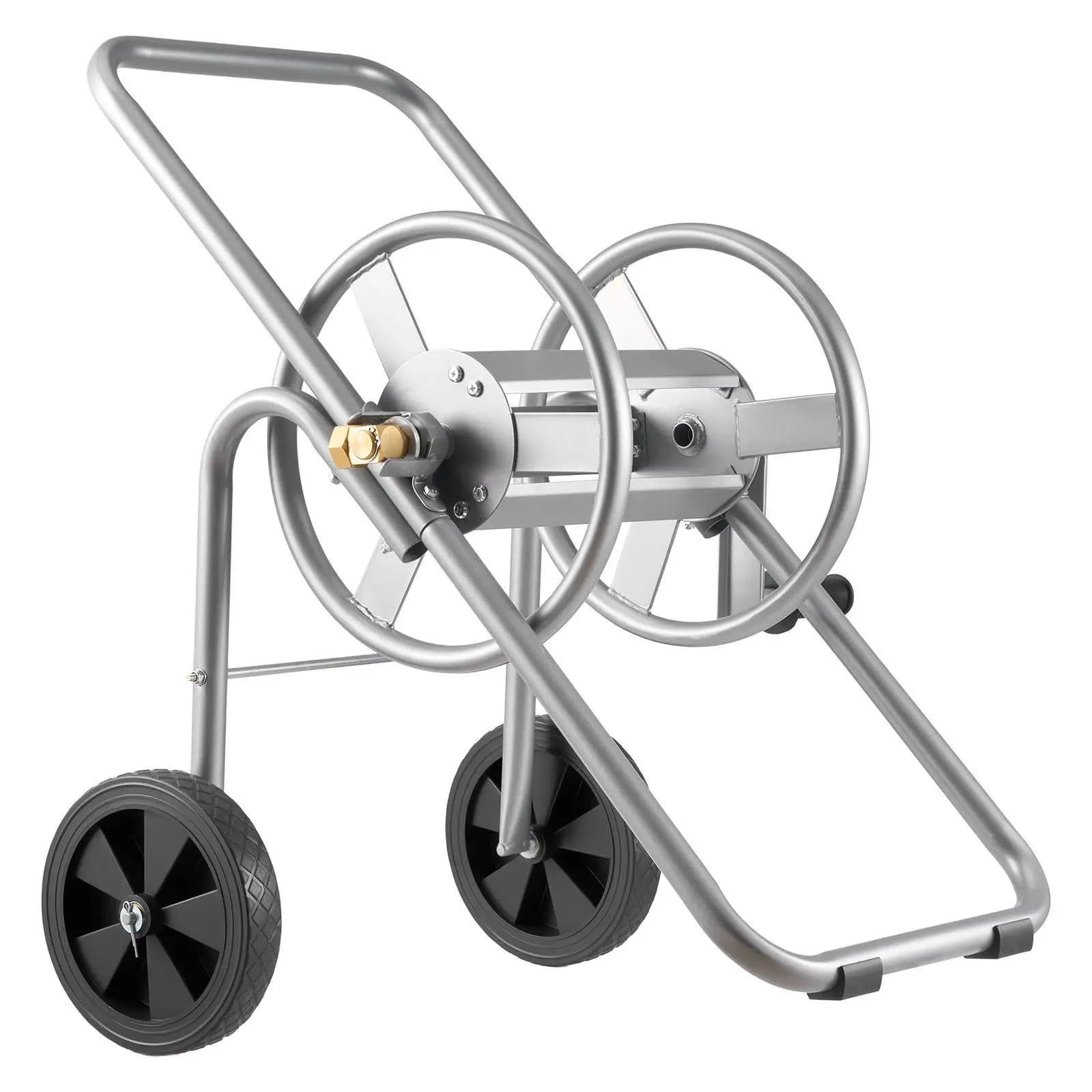 Trolley Resistant for Garden and Meadow, Contains Tube from 175ft 5/8, Furniture with Wheels, Steel Painted Powder