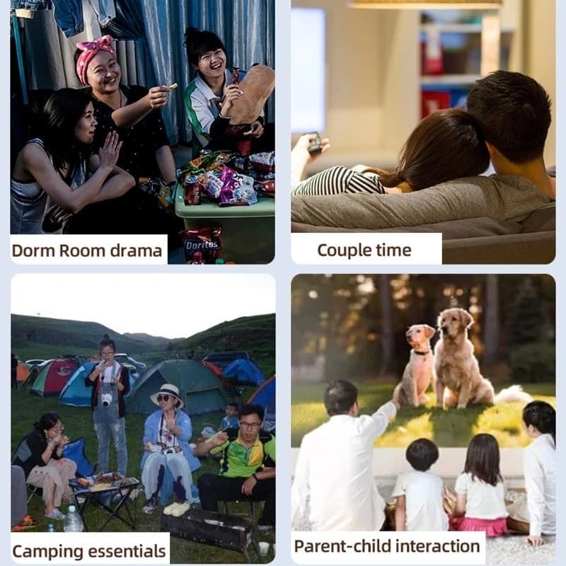 Proiettore domestico portatile Proiettori home theater video WiFi per smartphone mobile migliore vendita