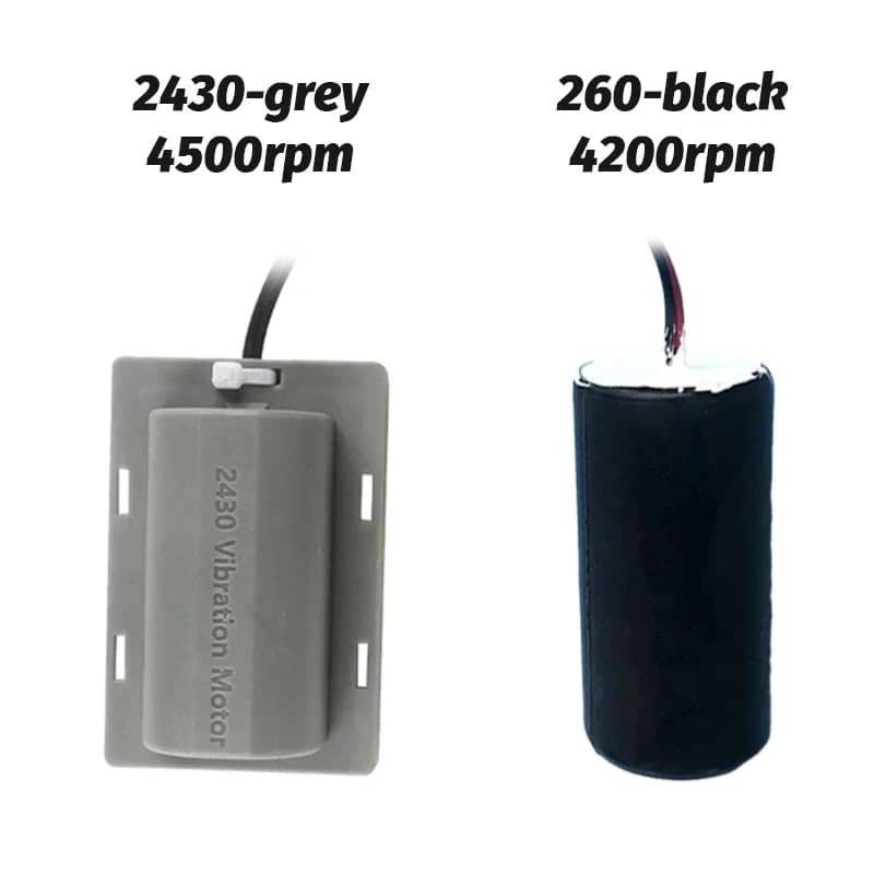 12V DC Micro Motore Vibrante Rana Motore di Alimentazione Cintura di Massaggio Sedia Cuscino Motore di Vibrazione Impermeabile Base Piatta Attrattore