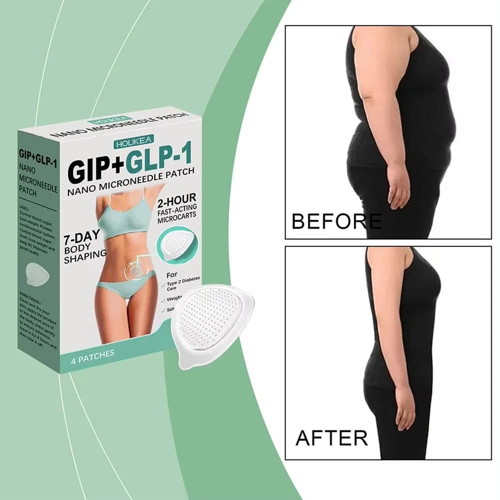 Cerotti Dimagranti GLP-1 Nano Patch per Uomo e Donna, Brucia Grassi, Rassodanti, Cura Quotidiana Senza Sforzo