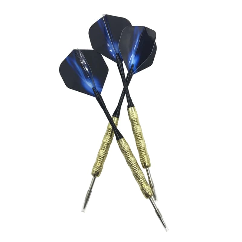 3Pcs Steel Tip Darts Indoor Sports Entertainment Dart Plated Copper Dart Body Aluminium Alloy Shaft Flight