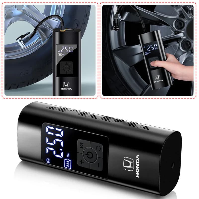 Nuova Pompa Gonfiabile Digitale Intelligente di Gonfiaggio Dei Pneumatici Per Auto per Honda Civic Varadero Xl1000 Xadv 750 Forza Shadow Vt600 Accessori Auto
