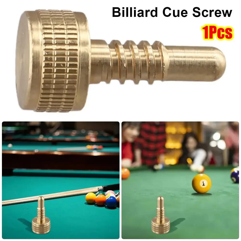 1 pz nuovo ottone stecca da biliardo vite stecca giunto strudy stecca da biliardo vite di estensione stecca pesi bulloni stecca da biliardo