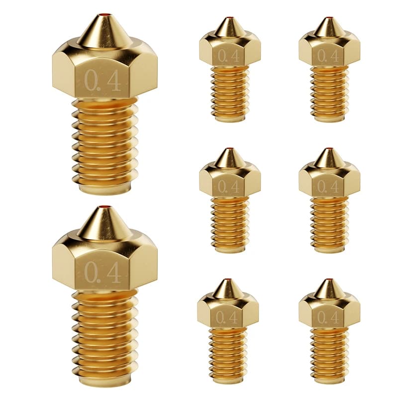 Ugelli in ottone da 0,4 mm Stampante 3D Hot End Ugelli in ottone da 0,4 mm per Anycubic kobra, kobra Neo, kobra go, Mega, Mega s, Mega pro, Mega x