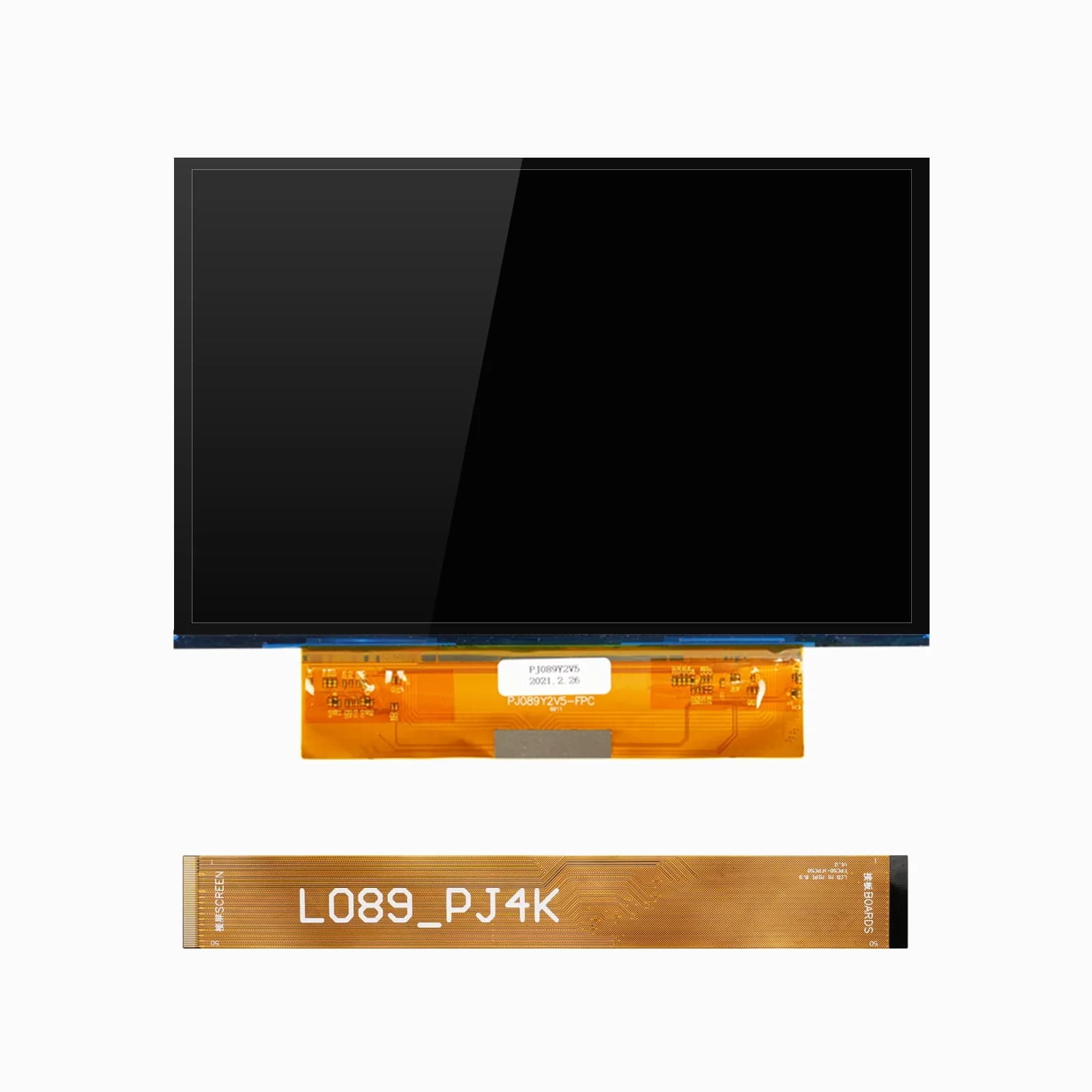 Schermo LCD monocromatico 4K da 8,9 pollici 089Y2V5 per stampante 3D a polimerizzazione UV MONO X