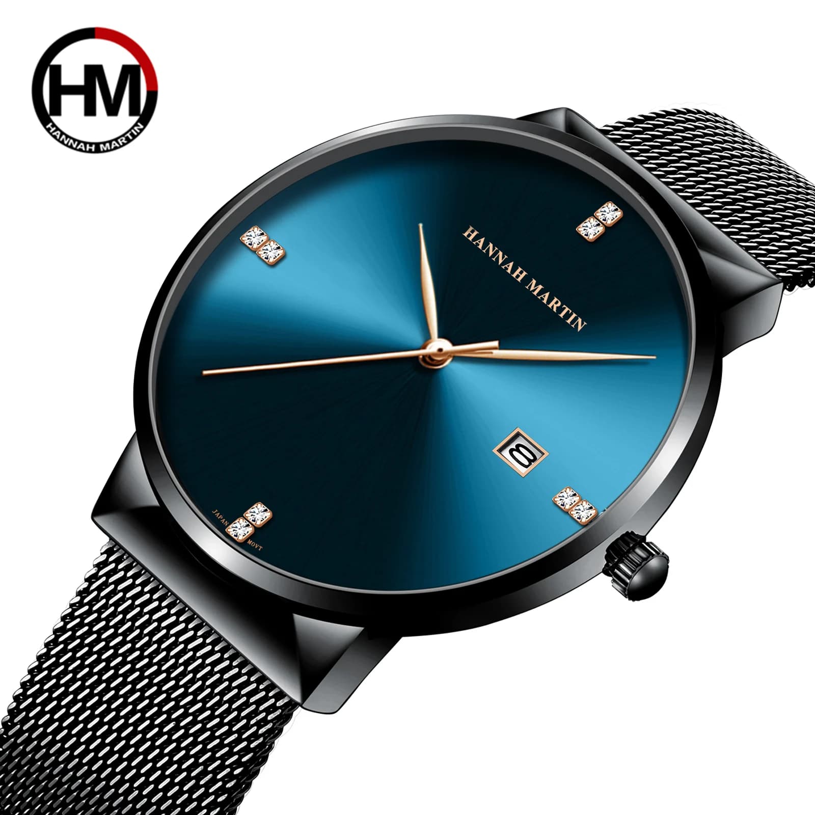 Orologio da uomo in acciaio inossidabile classico da lavoro impermeabile top brand di lusso movimento al quarzo orologi da polso calendario Relogio Masculino