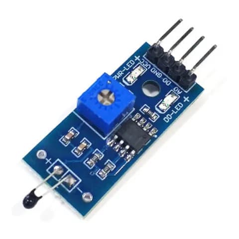 Modulo Sensore Termistore 10 pz Interruttore di Temperatura Sensore Termico NTC 3 Fili 4 Fili per Monitoraggio Ambientale Arduino