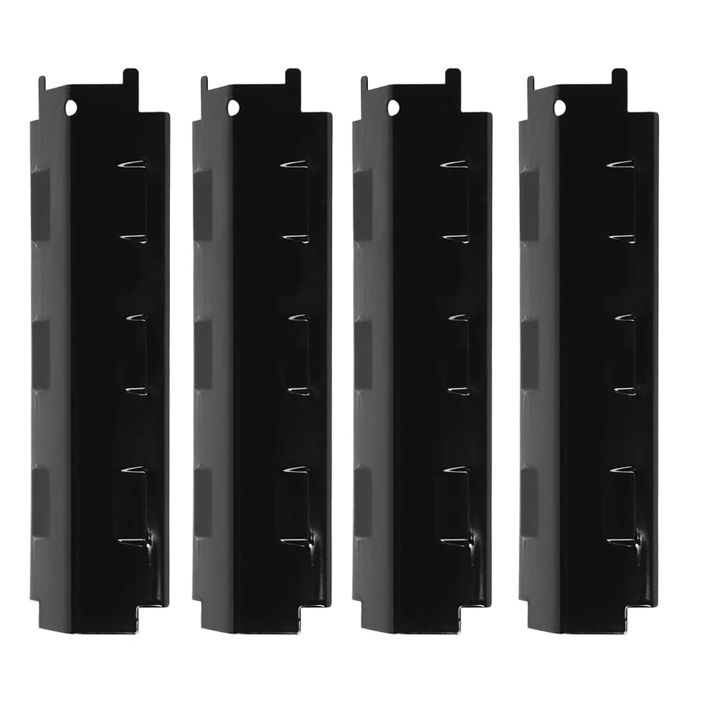 4pcs Grill Heat Plates Stainless Steel Grilling Shields Barbecue Tents Replacement for Charbroil