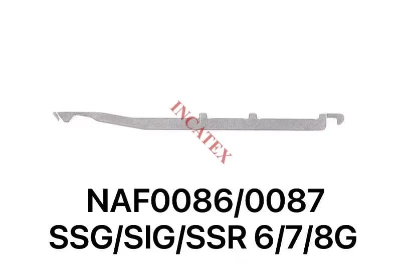 50 Set Set di ferri per maglieria Set-up Cursore per aghi NAF0086 NAF0087 Per macchina per maglieria SHIMA SEIKI SSG SIG SSR 7/8G Ago