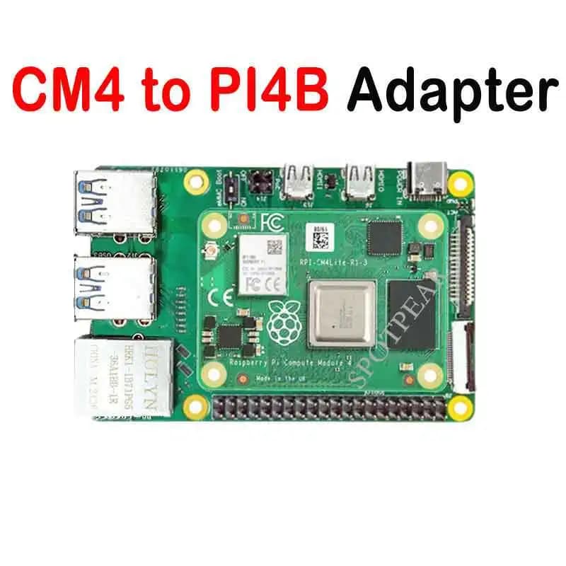 Module calculation Raspberry Pi Adapter from 4 CM4 to 4B Card CM4 IO Card