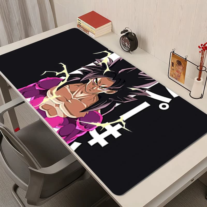 Tappetino per mouse Tappetini da gioco per computer Accessori per PC Tappetino esteso HD Tappetino per tastiera Anime Dragon Ball Tappetino per mouse antiscivolo Tappetino per scrivania da ufficio