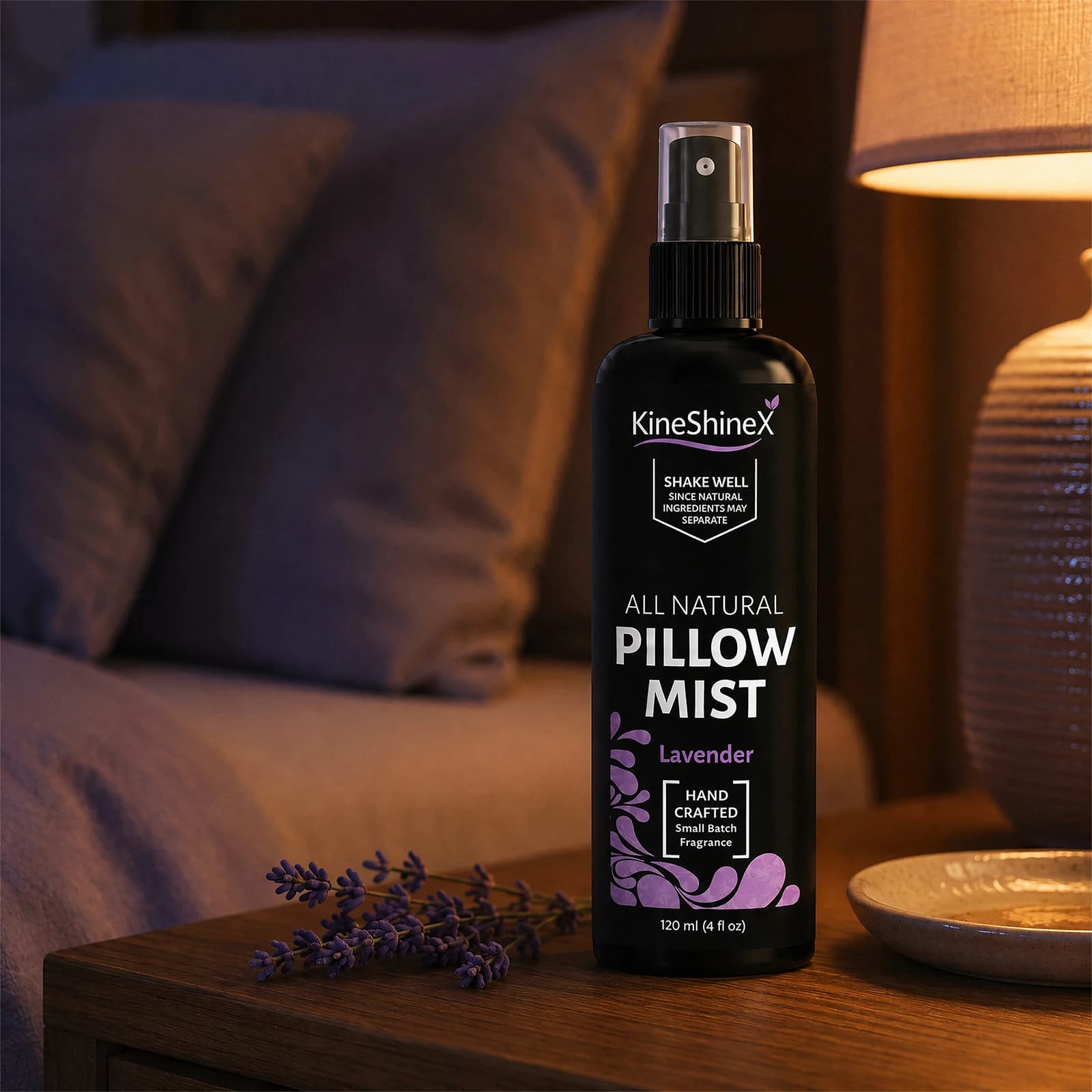 Lavender Pillow Sprays Botanical Essential Oils Sleeping Fragrance Scent Portable Bedtime Sleep Mists for Home Travel Daily Use