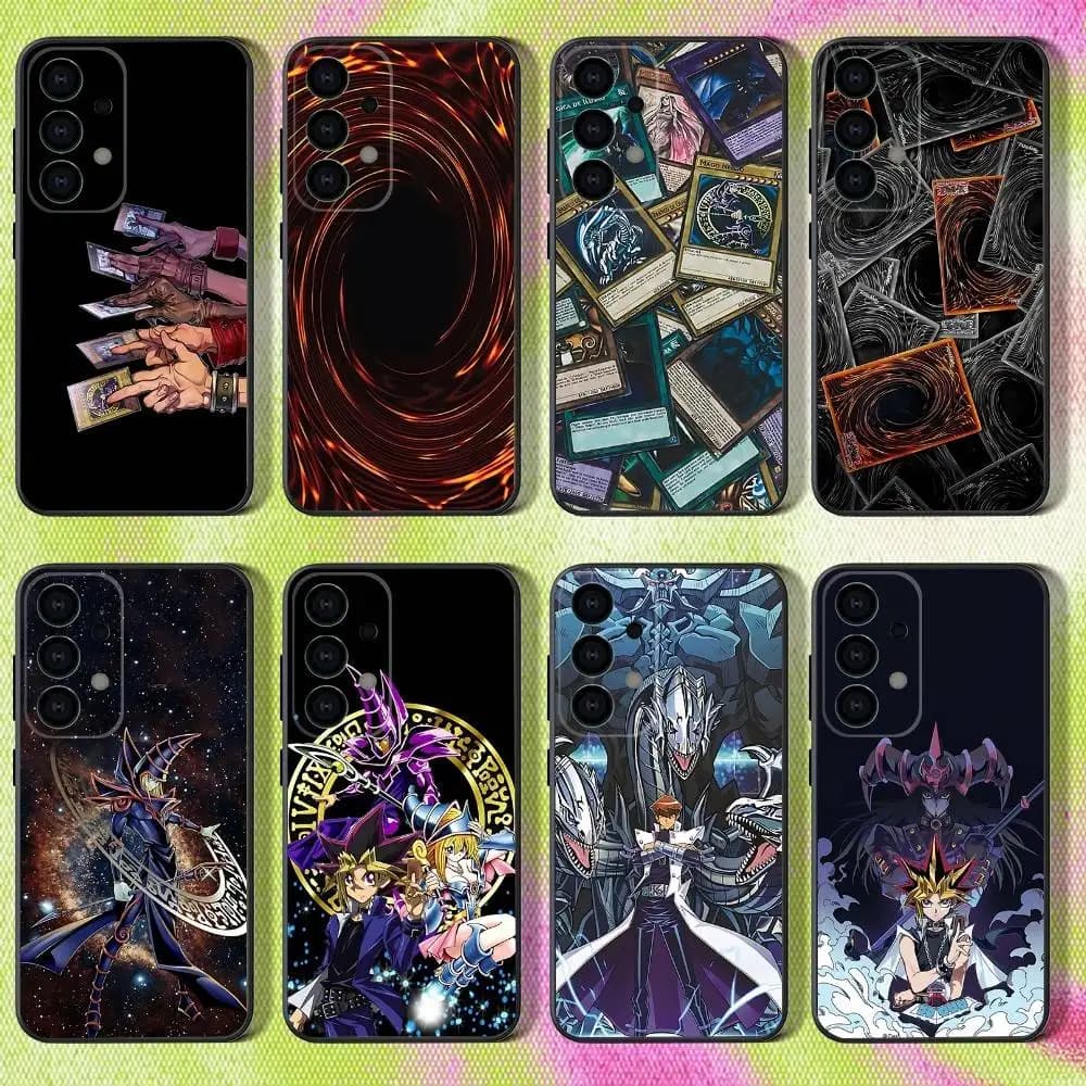 Anime Y-Yu Gi Oh Yugioh Phone Case for Samsung S24 S22 S25 Ultra S9 S20 FE S23 Plus S10 S21 Shockproof Funda Cover