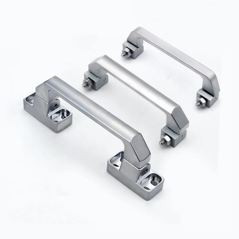 U-shaped Folding Handle ToolboxRotated 90 Degrees Knobs Handle For Iron Industrial Electric Cabinet handle