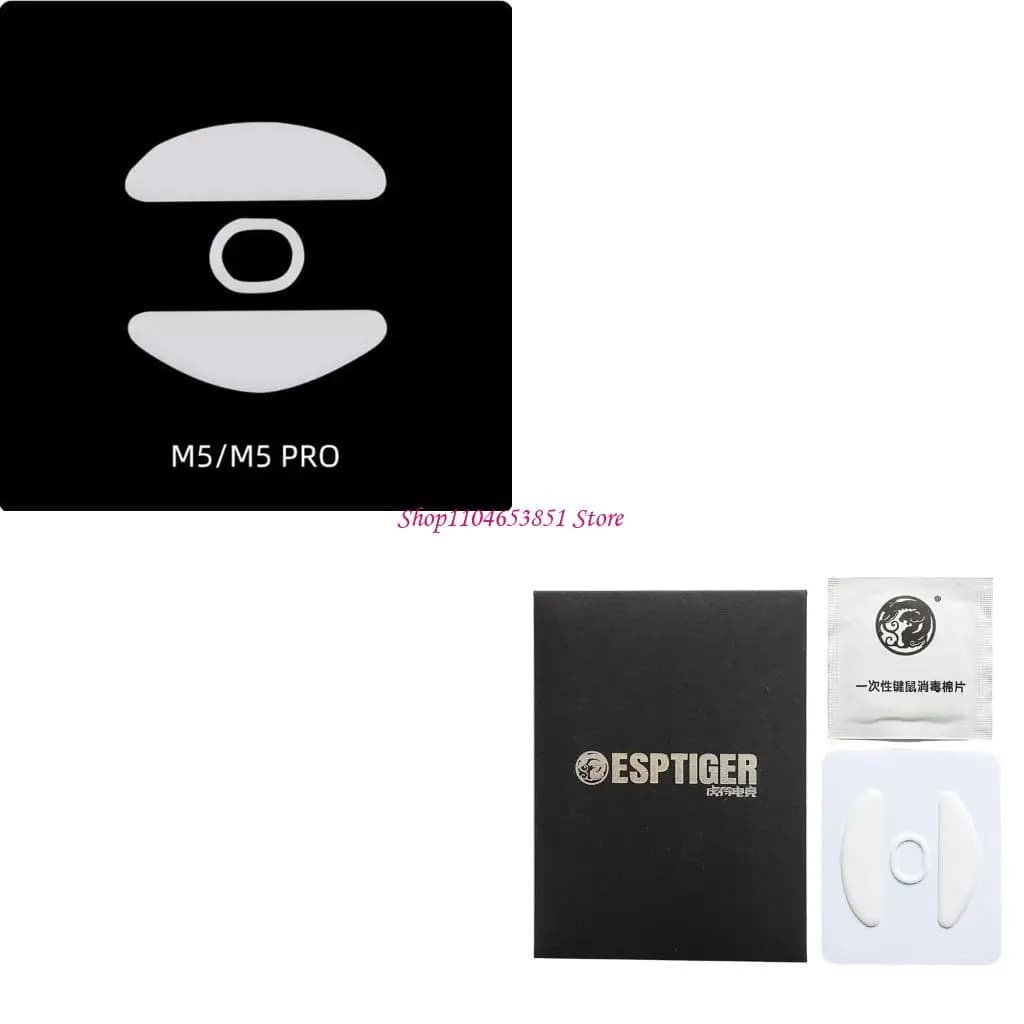 Esports Game Mouse Skates Mouse Feet Pad ICE Version For Darmoshark M5Pro
