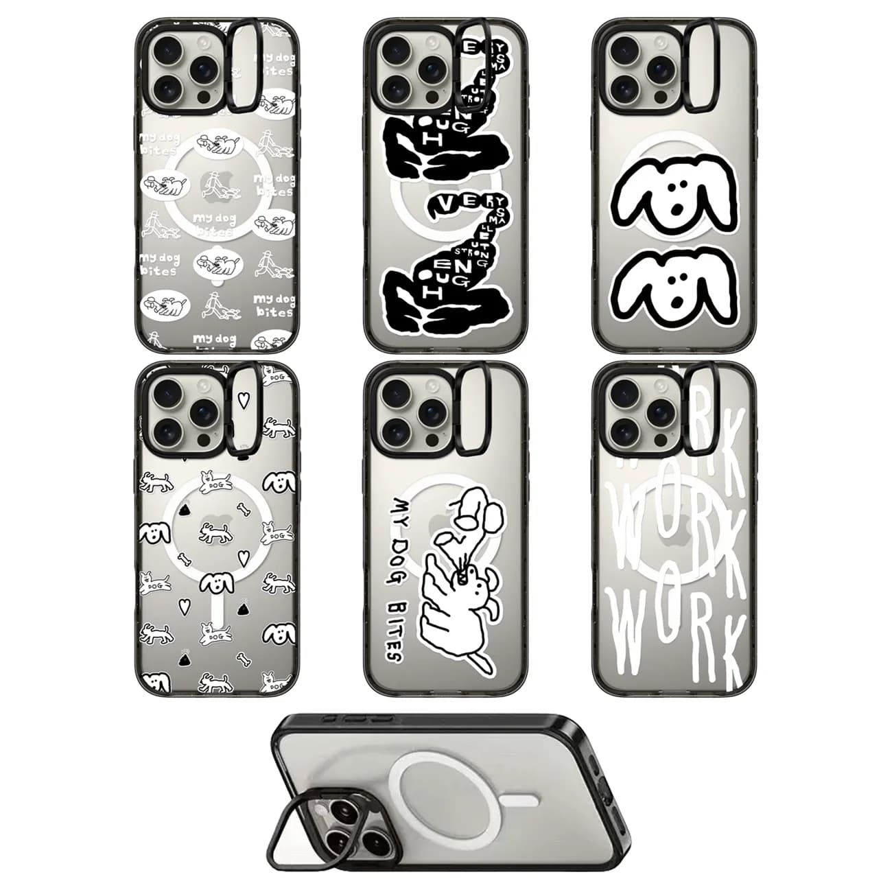Working Model Camera Ring Support Magnetic Cover for iPhone 14 15 16 17 Pro Max Case for iPhone 17Pro
