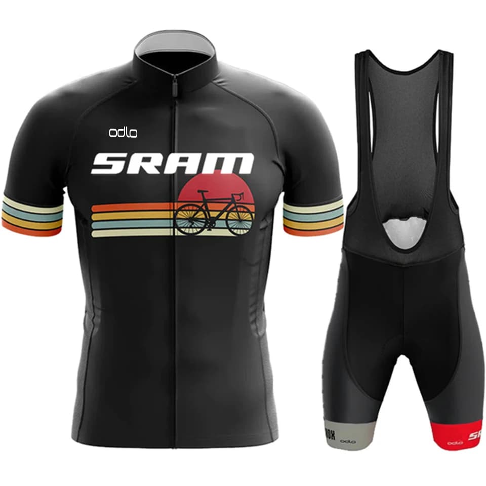 2026 SRAM Cycling Men Equipment Mtb Cycling Clothing Bicycle Knits Set Sports Sets for Men Clothing Shorts with Brakes Road Bike