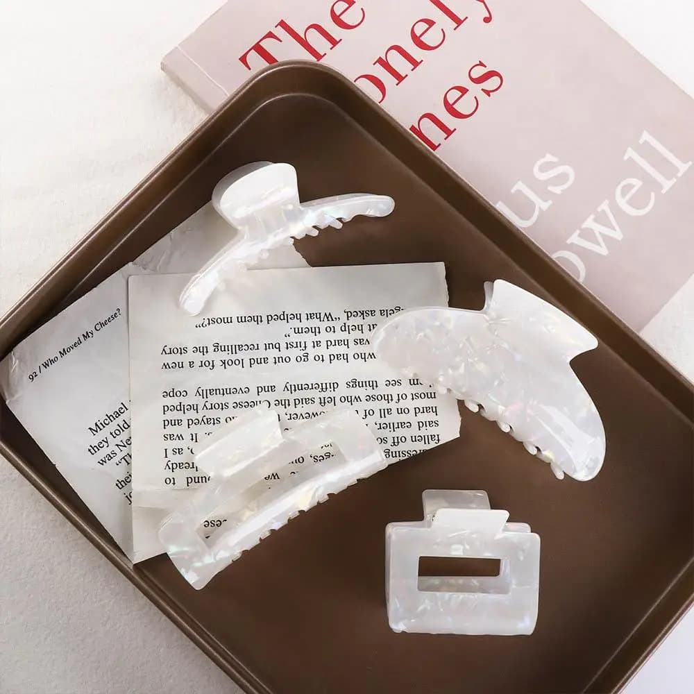 Headdress Shark Clip Ponytail Holder Temperament Korean Style Crab Clip Women Hair Clip Hair Accessories Acetic Acid Hair Claw
