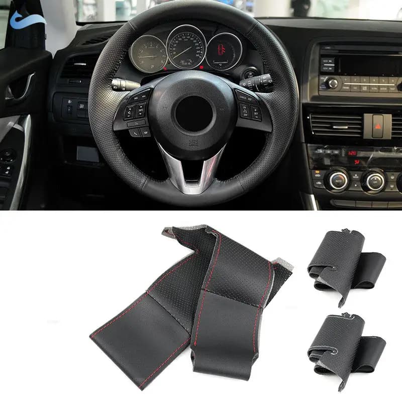 For Mazda 6 Atenza CX-5 CX5 New Mazda3 CX-3 CX3 Scion iA 2016 Leather Hand Seal Trim Car Cover