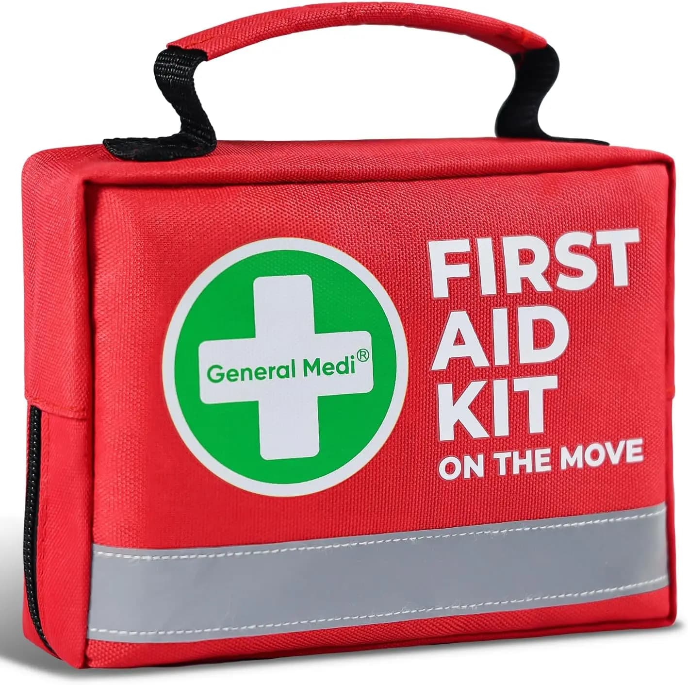 Kit di Pronto Soccorso Compatto da 150 Pezzi con Impacco Freddo e Coperta di Emergenza per Viaggi, Casa, Ufficio, Auto, Campeggio