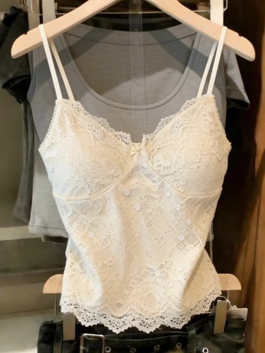 Pure Desire Sexy Seamless Mesh Splice Slimming Strap Vest Women's Summer New Style Cotton Lingerie Underwear Tank Top