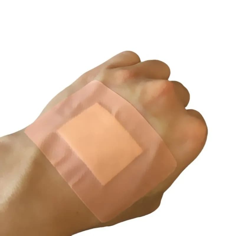 10 Pz/set Grande Patch Cerotto Impermeabile Nastro Per Medicazione Quadrato 7.6*5.1 CM di Grandi Dimensioni Benda Autoadesiva Kit Di Emergenza