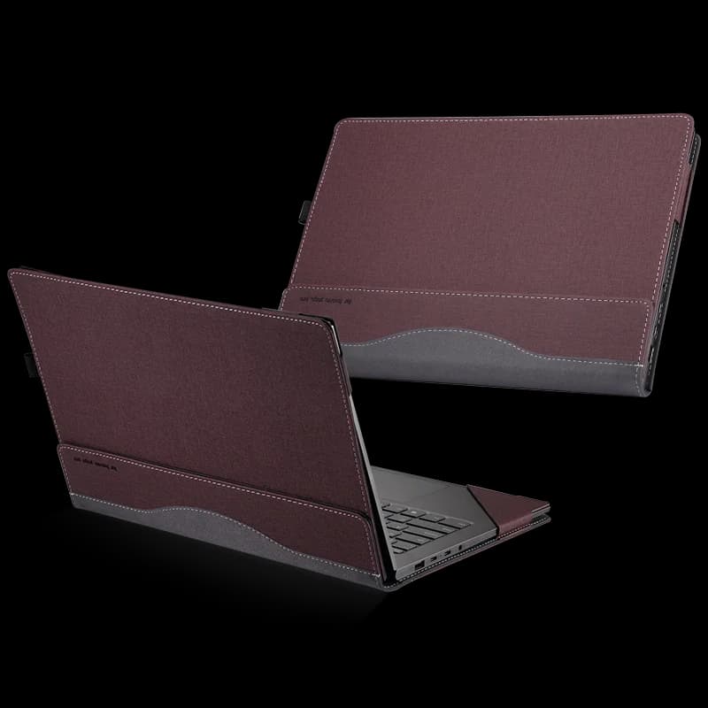 Laptop Case For HP EliteBook 830 G7 G8 13.3 Inch Laptop Cover Pu Leather Sleeve Detachable Notebook PC Cover Bag Pen Gift 2021