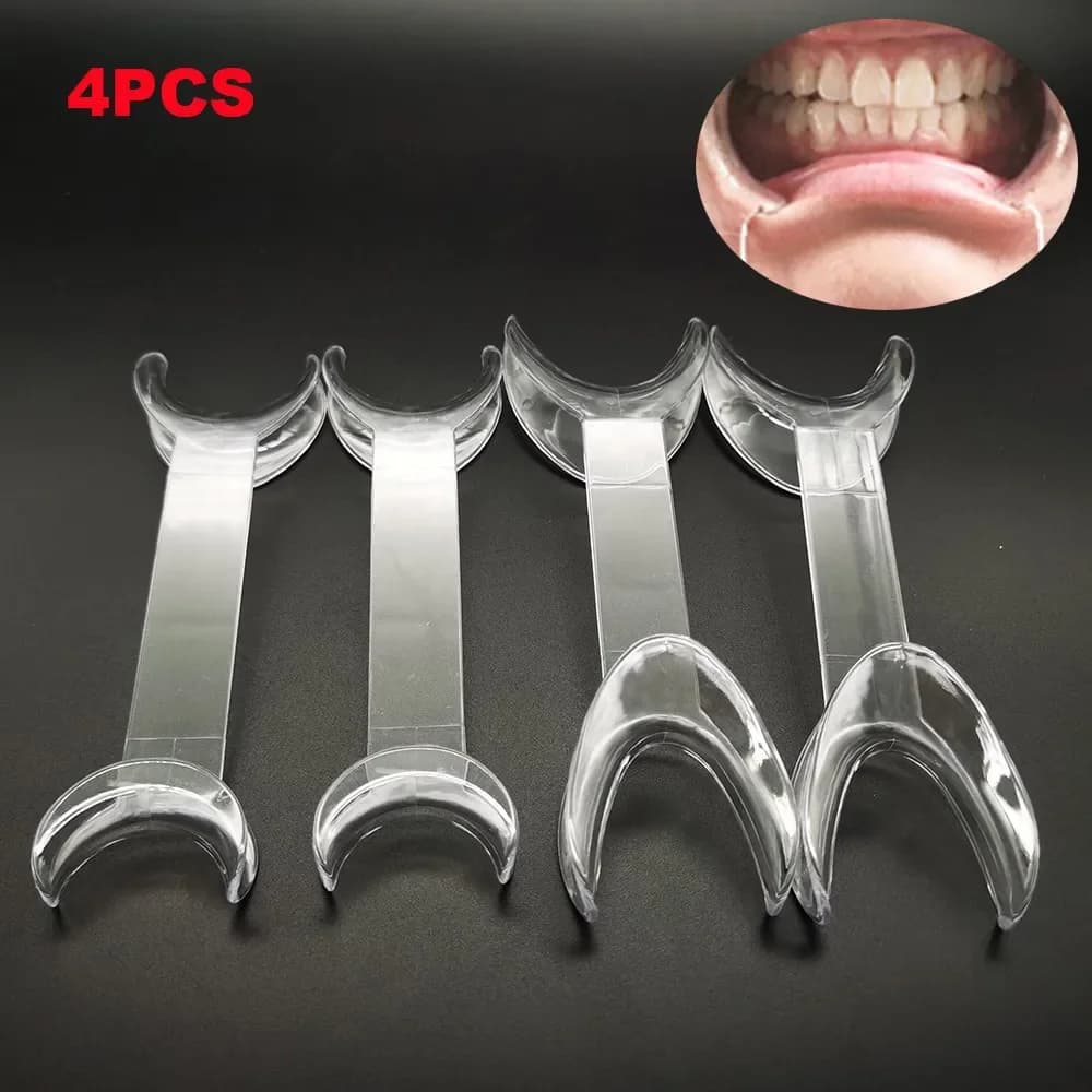 T-shaped double-sided opening for cheeks and lips, dental intraoral expander, orthodontic teeth whitening materials