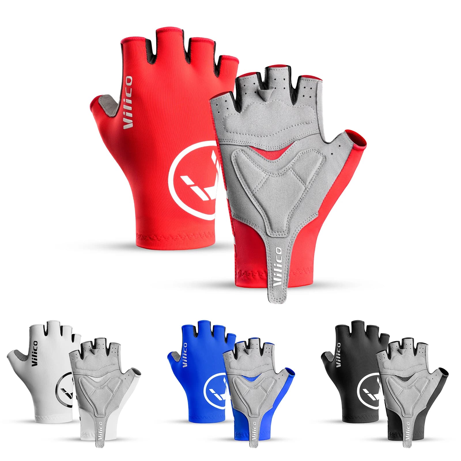 Sport Half Finger Cycling Gloves For Men Women Breathable Anti-slip Bike Bicycle Gloves Summer Gym Yoga Training Hand Gloves