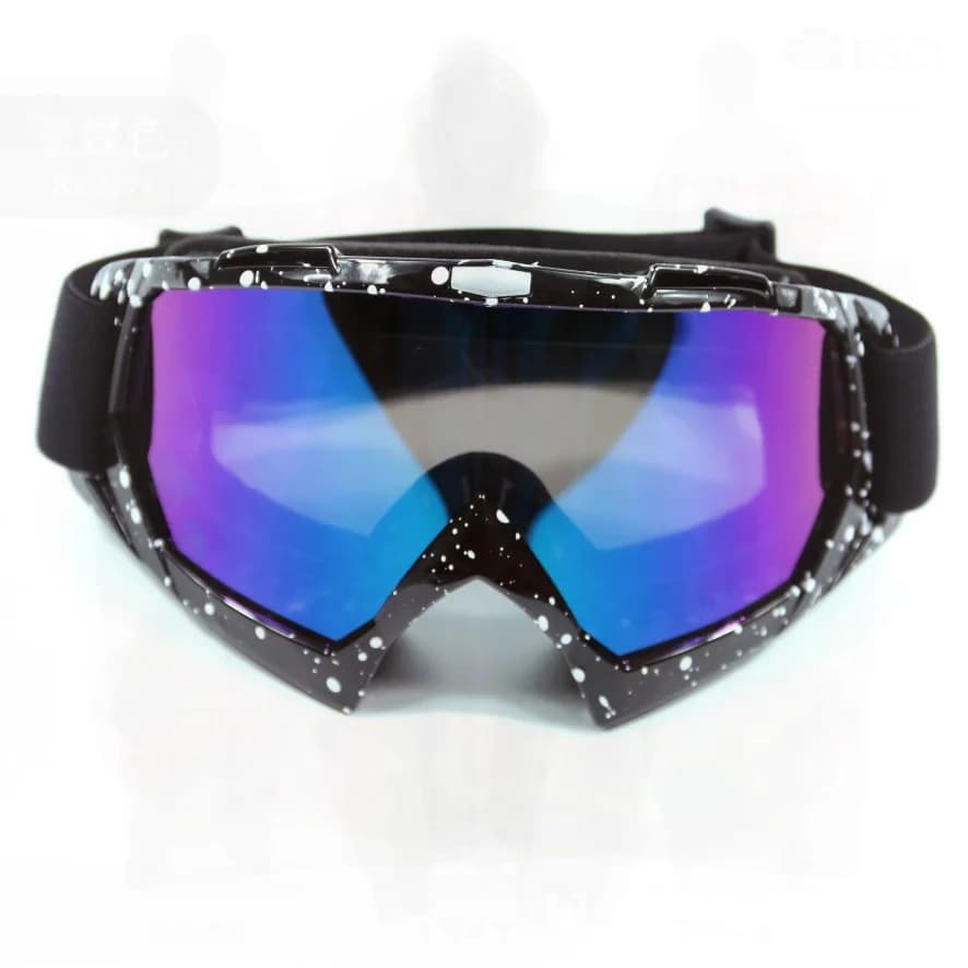 X600 Occhiali da sci Trasferimento d'acqua Occhiali da equitazione fuoristrada stile cavaliere per Harley Moto Materiale PC Protezione per gli occhi Full Frame