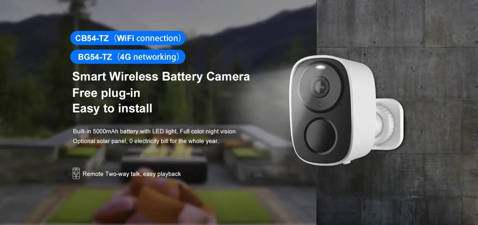 Vstarcam CB54 2MP 1080P Batteria solare senza fili Telecamera IP Sicurezza domestica CCTV Monitor Telecamera WIFI esterna