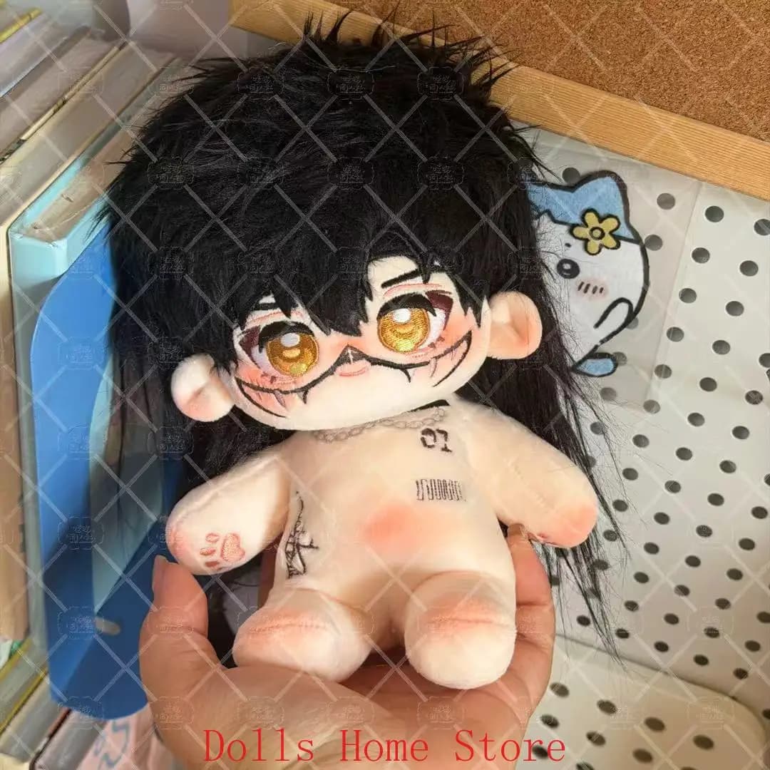 Cute Handsome Zayne Tomorrow's Series Monster Cosplay Love and Deepspace 20cm Skeleton Body Dress Up Plushies Plush Figure