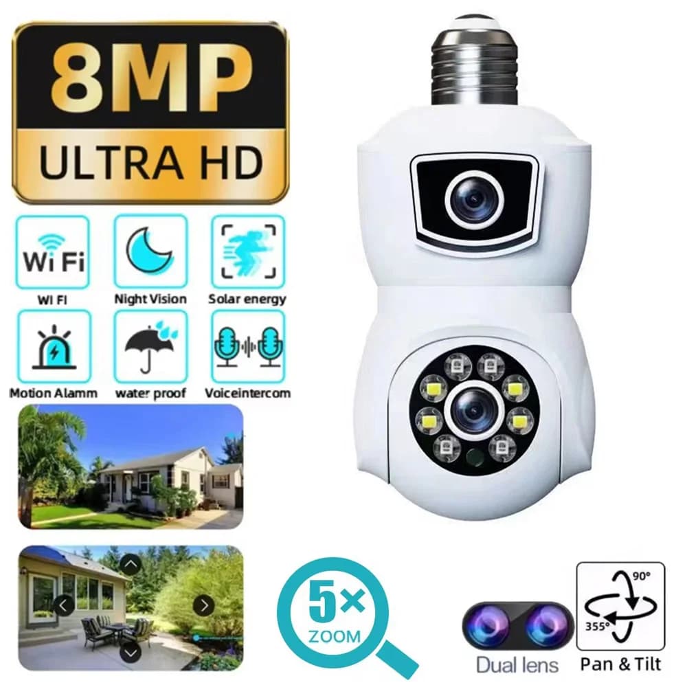Telecamera PTZ WIFI 1080P HD Baby Monitor da interno Smart Home Visione notturna wireless P2P Telecamere IP di videosorveglianza di sicurezza