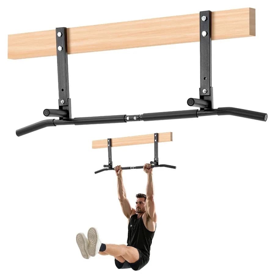 Joist Mount Pull Up Bar Ceiling Traction Bar for Home Gym Pull up Multi-grip 42 Inch Width Multi-functional Training States