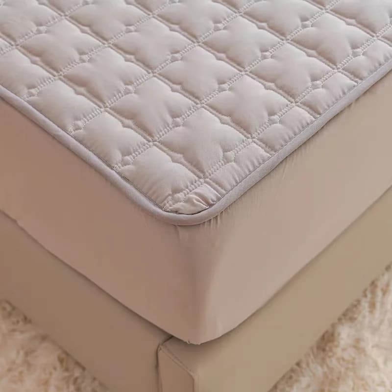 1pc Copriletto spesso tinta unita trapuntato letto matrimoniale oversize trapuntato morbido cuscino copriletto vendita calda