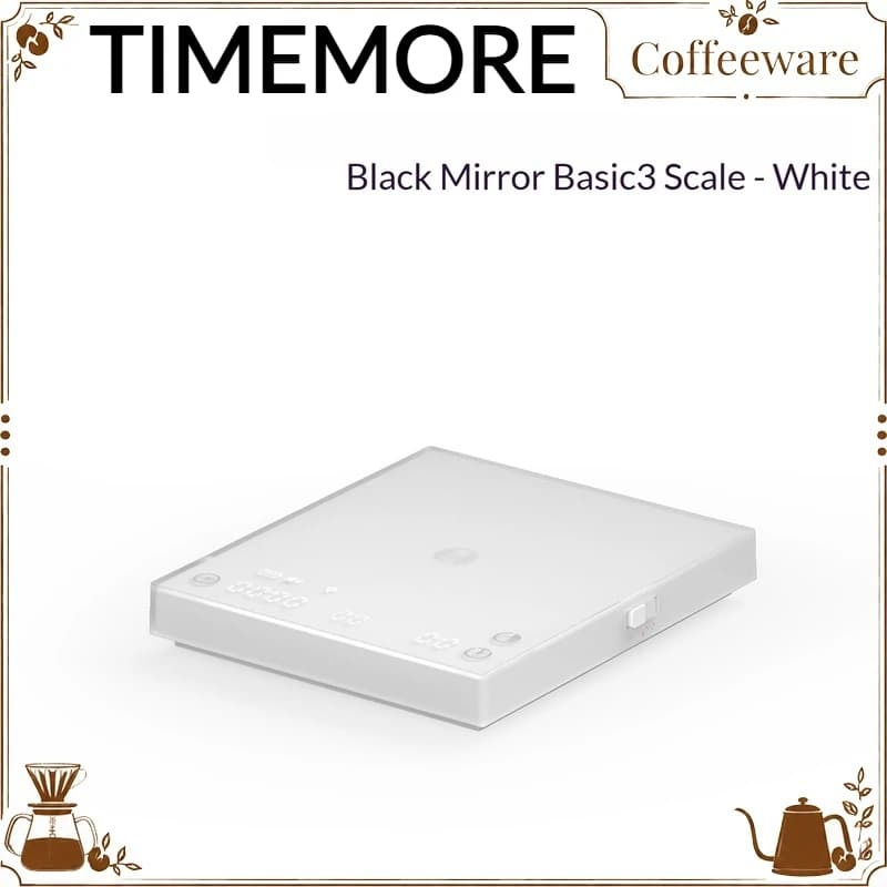 Timemore Black Mirror Basic3.0 Digital Coffee Scale Precision Weighing Timer For Espresso Pour Over Coffee Bean Home Barista