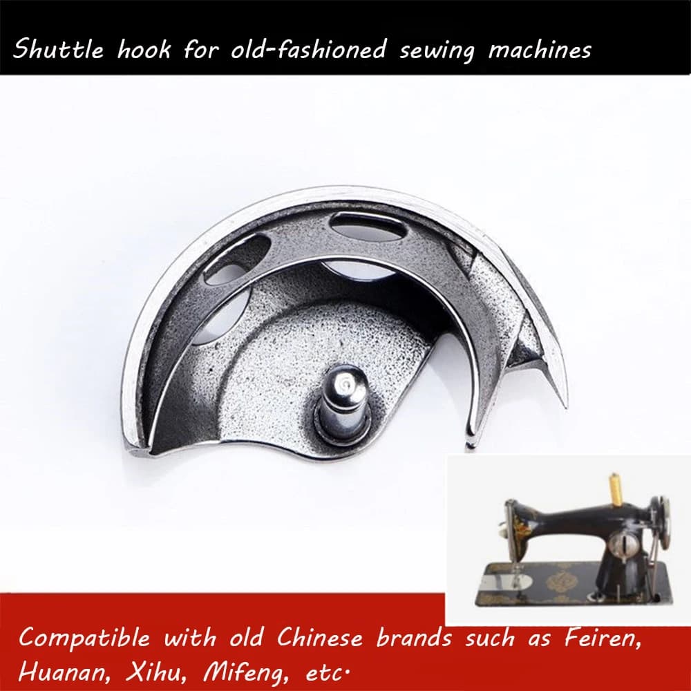 1/10 pezzi gancio navetta vecchio stile pedale domestico macchina da cucire macchina da sarto pezzi di ricambio ape e farfalla Shanghai West