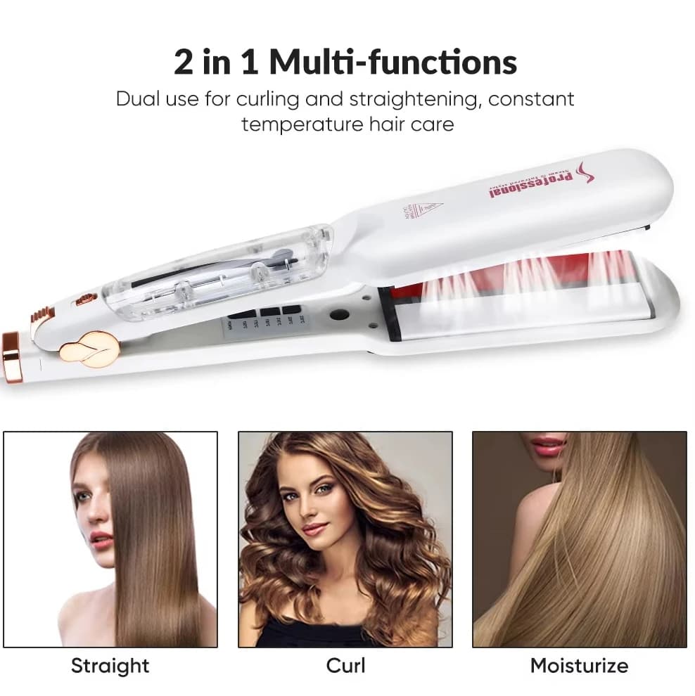 Hot Selling Professional Steam Hair Plate Strong Steam Hair Plate Steam Iron with Steam