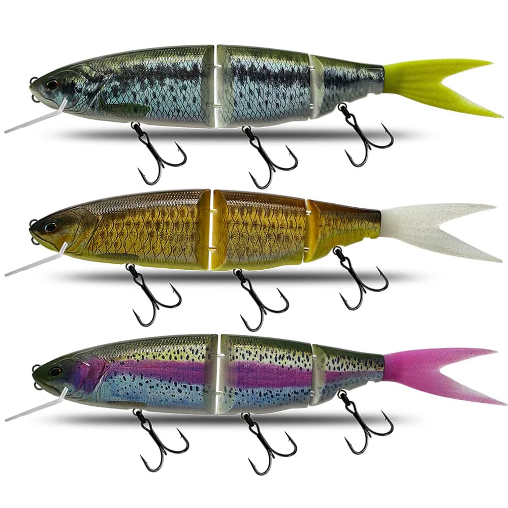 Fishing bait Size 350mm Brochet Swim bait Floating the Giant hard bait section for big bait Bass Pike Klash Ghost