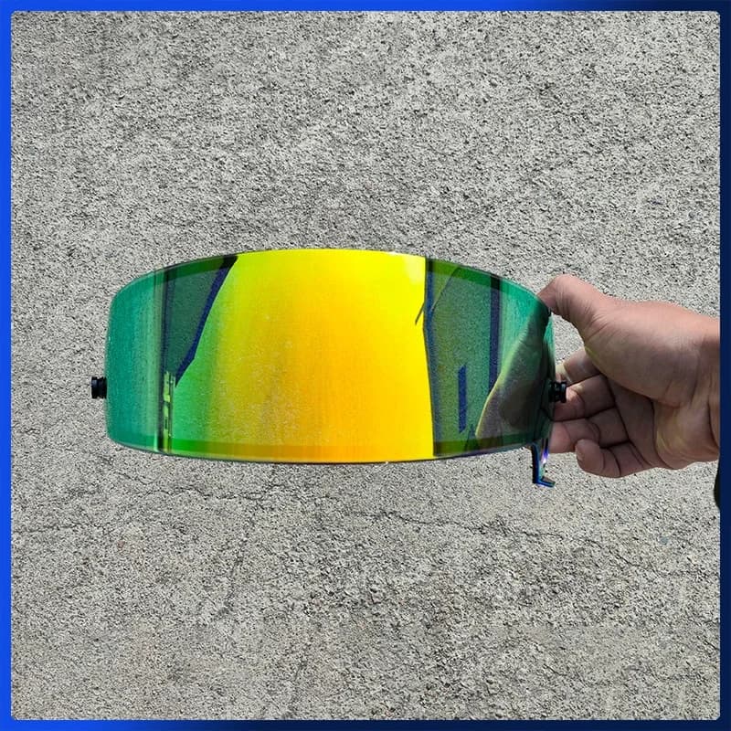 Casco moto Visiera integrale Integrale per Bell RS7 UV Anti-graffio Protezione antivento Occhiali Visiera Accessori moto RS-7