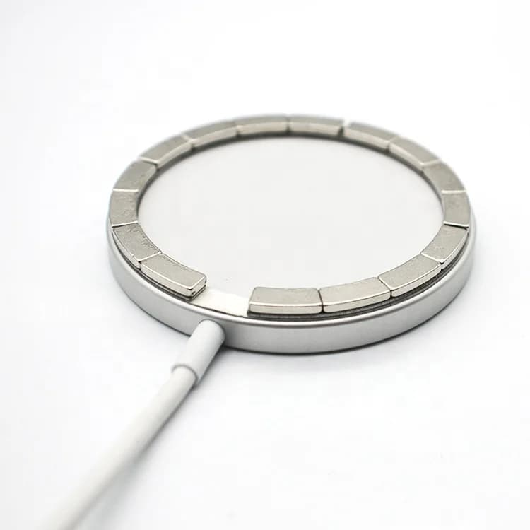Mag Safe Compatible Magnetic Sticker, C or O Mag Safe Case Magnet Array for Wireless Charging Power Bank