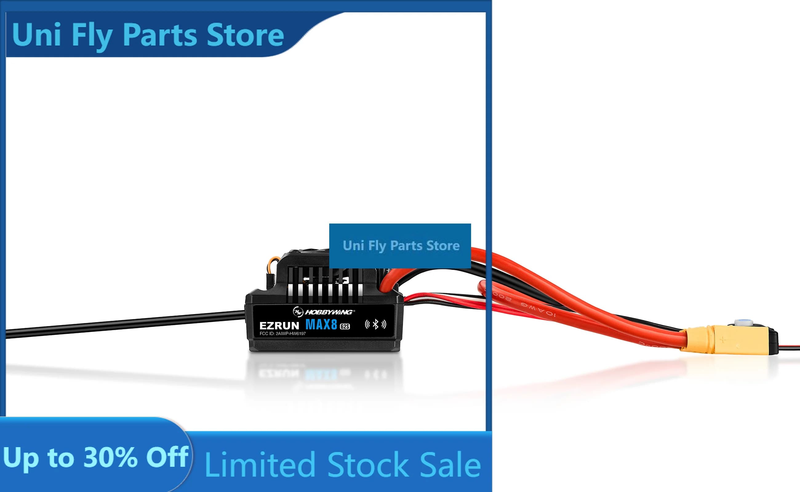 UniFlyHobbywing EzRun MAX8 ESC G2S 160A Sensory Brushless ESC For 1/10 1/8 RC Model Car Buggy OffRoad Vehicles