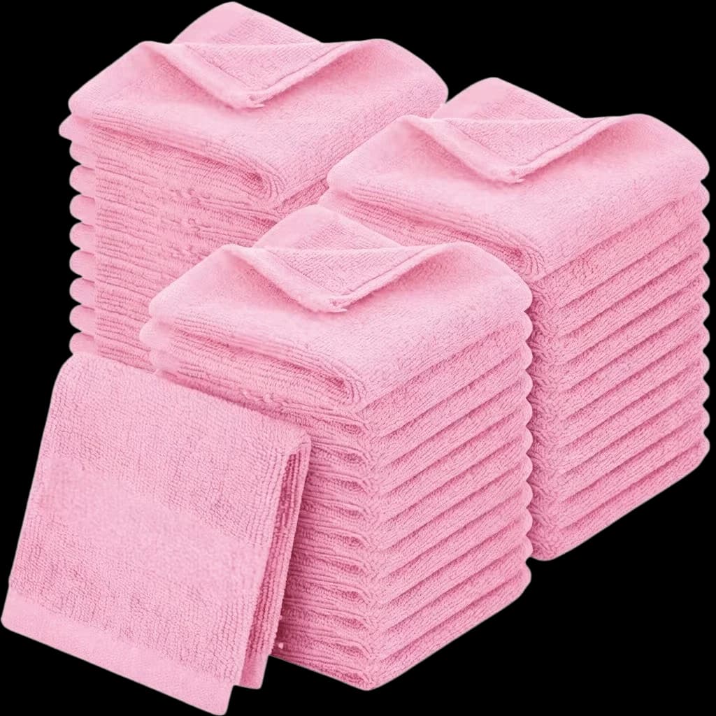 6/12/1 Piece Microfiber Travel Makeup Towel, Reusable Makeup Remover and Facial Skin Cleaning Soft Absorbent Cloth, Suitable for Women, Spa, Facial Care, Weddings, Festivals, Bulk Gifts