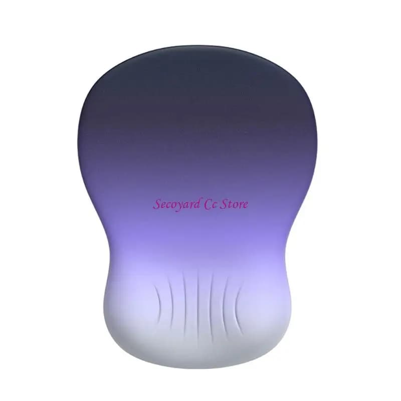 Tappetino per mouse ergonomico N3UC con supporto per il polso Tappetino per mouse a colori sfumati per scrivania da ufficio