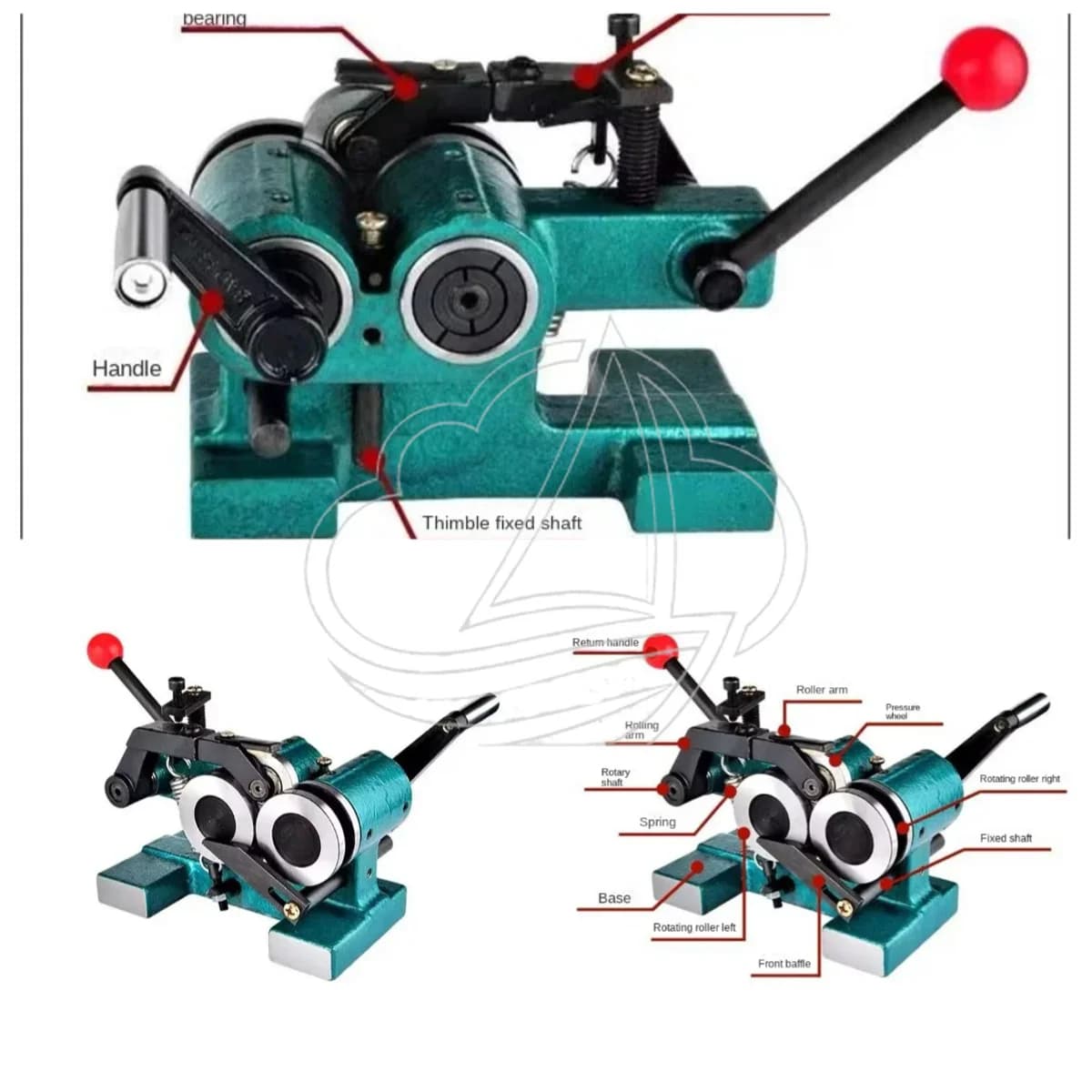 High Precision Punch Grinder for Pin & Needle Forming, 1.5-30mm Adjustable Industrial Precision Grinding Machine Tool