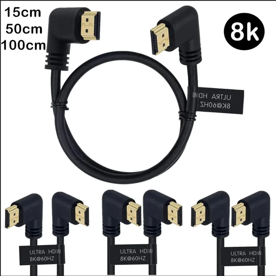 2.1V 8K HDMI-compatible Extension Cable, 8K60 4K120 144Hz High Speed HDMI Extender Cord Male To Female Adapter Connector Cable