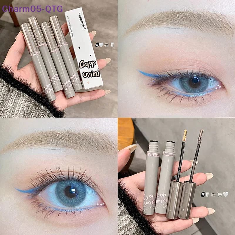 NEW Eyebrow Coloring Gel Cappuvini Natural Brown, Waterproof, Long Life, Mascara Tinta, Eyebrow Cream, Cosmetic for Makeup Eyes