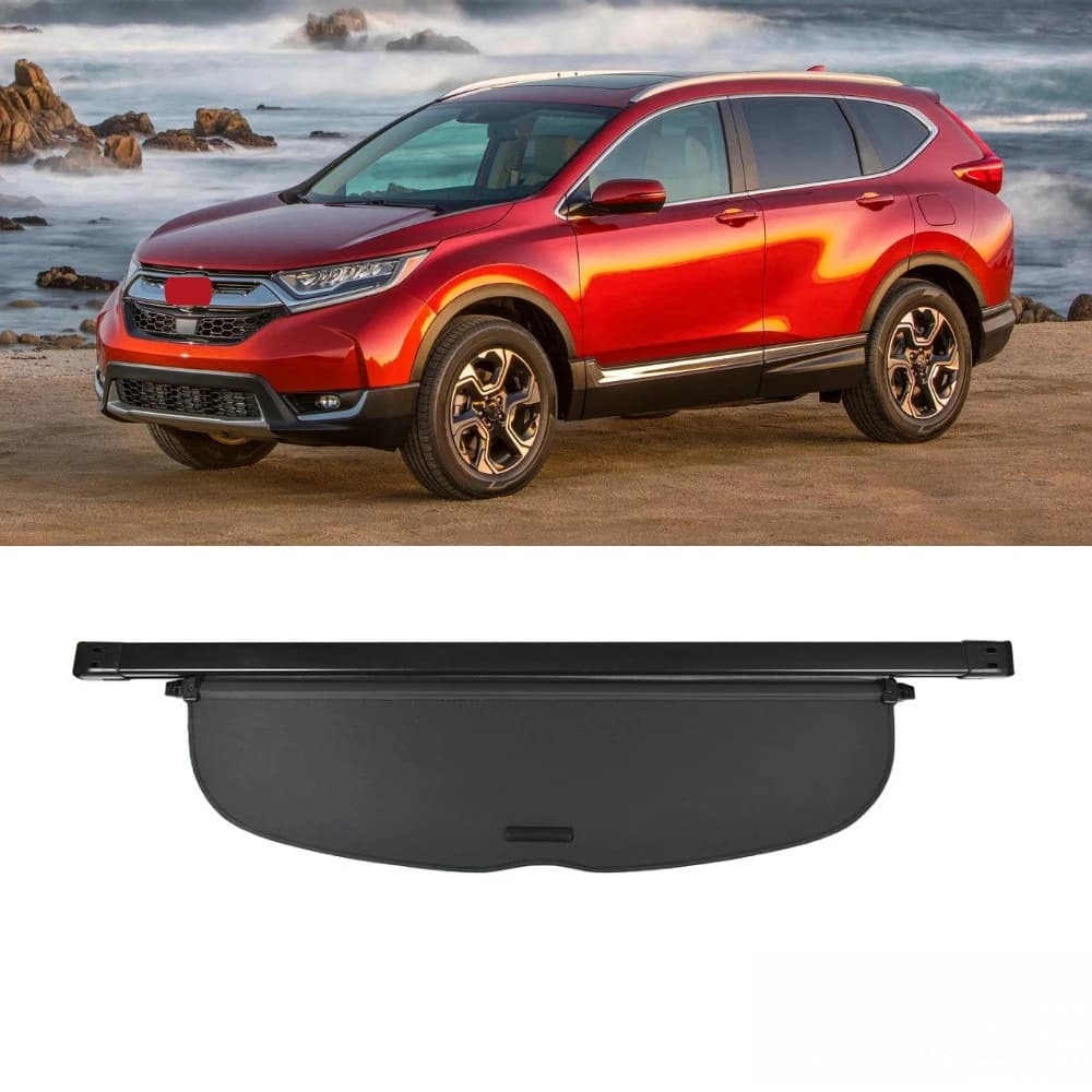 For Honda CRV 2017-2019 Black Retractable Rear Trunk Cargo Luggage Shade Cover