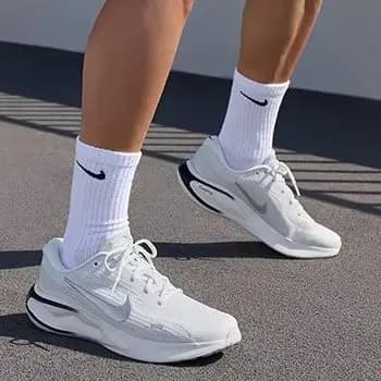 Nike FN0228-122 Mens Running Shoes White Silver Black Breathable Sport Gym Training Athletic Jogging Sneakers
