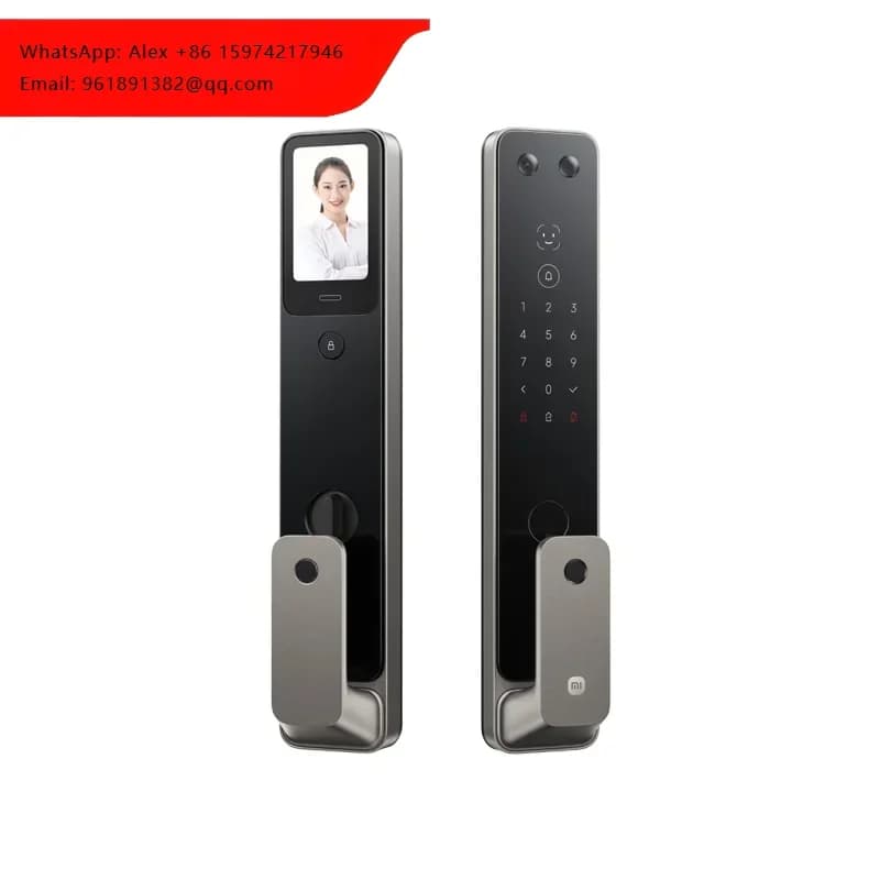 Serratura Intelligente G500 con Riconoscimento Facciale 3D, Impronta Digitale, Bluetooth e Sblocco con Password, Compatibile con l'App Mi Home